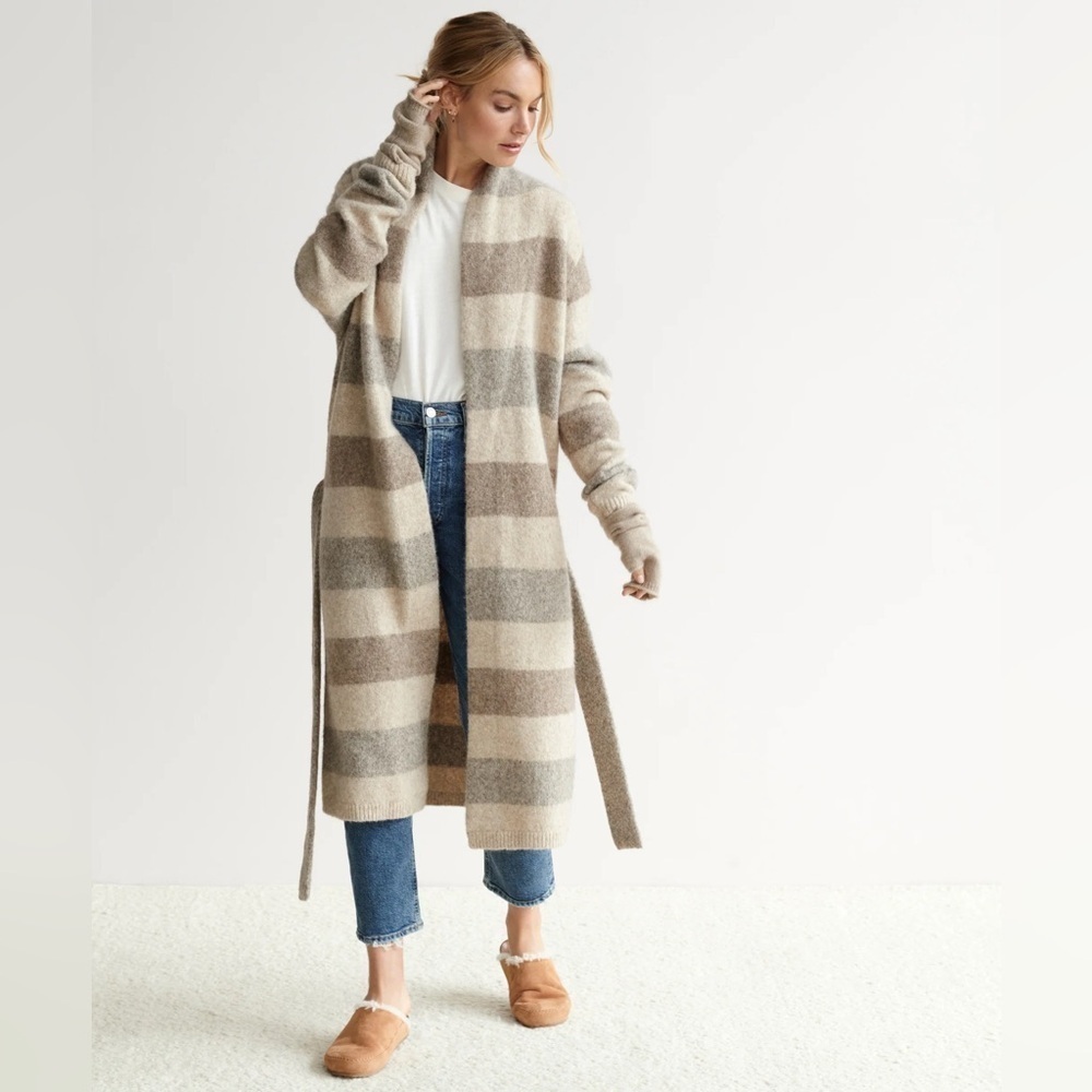 Jenni Kayne Belted Sweater Coat - Picture 1 of 9